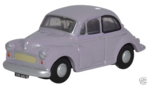 Oxford  N Gauge  NMOS001 Morris Minor Saloon Lilac spur n suberb detail