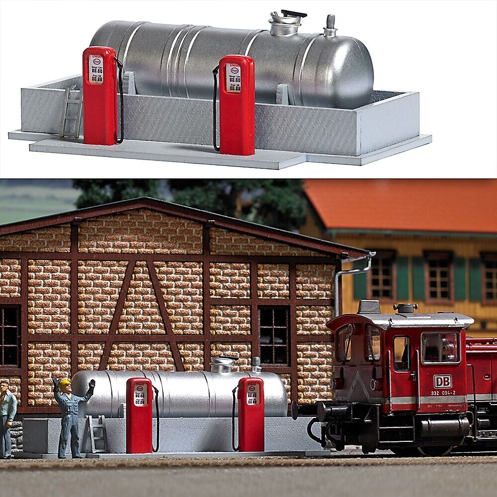 BUSCH Diesel Locomotive Refueling Station 1158 1:87