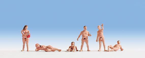 Noch 15843 Nudists  HO 1/87