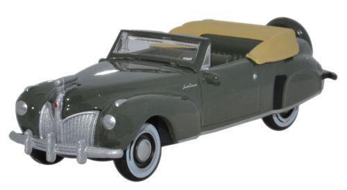 Oxford Diecast 87LC41003 Lincoln Continental 1941 Pewter Grey  1:87