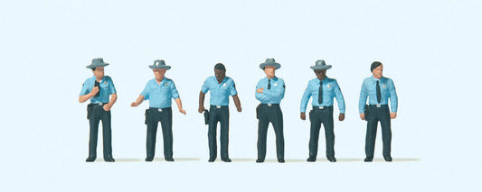 Preiser H0 10798 US Highway Patrol mens NEU in OVP1:87