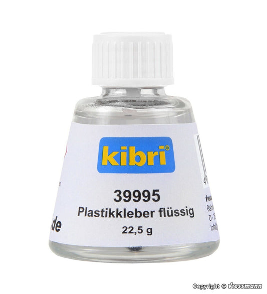 Kibri 39995 Plastic glue liquid, with brush, 25ml / 22,5g