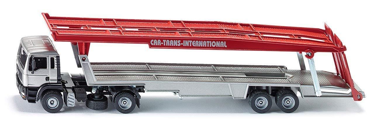 SIKU 3112 MB Autotransporter grün orange  1:50 SCALE