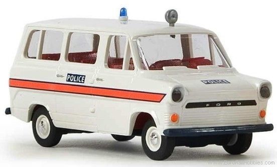 BREKINA 34060 - 1/87 FORD TRANSIT IIa KOMBI - POLICE GB