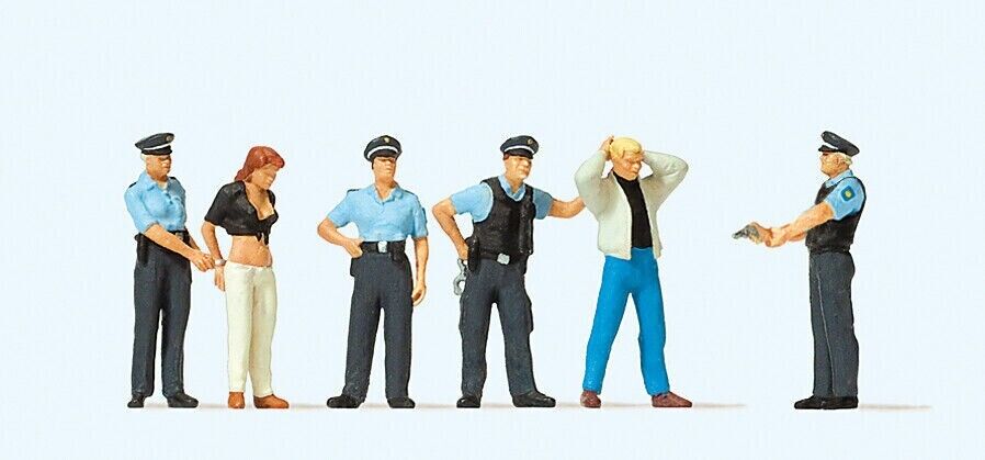 Preiser 10589 Gauge H0 Under arrest 1:87