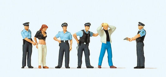 Preiser 10589 Gauge H0 Under arrest 1:87