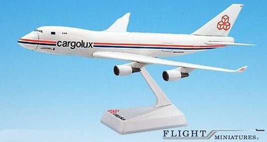 Flight Miniatures Cargolux Airlines Boeing 747-400 1:250