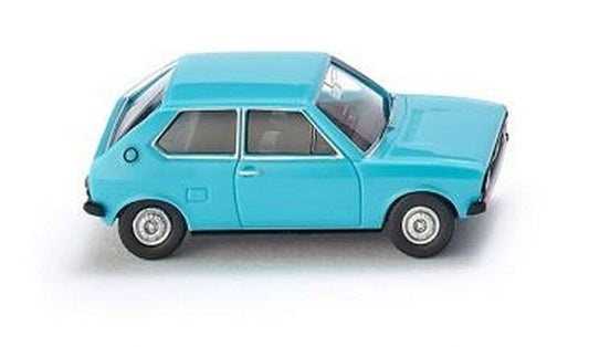 Wiking  003698 Audi 50 - blue 1:87 suberb detail.