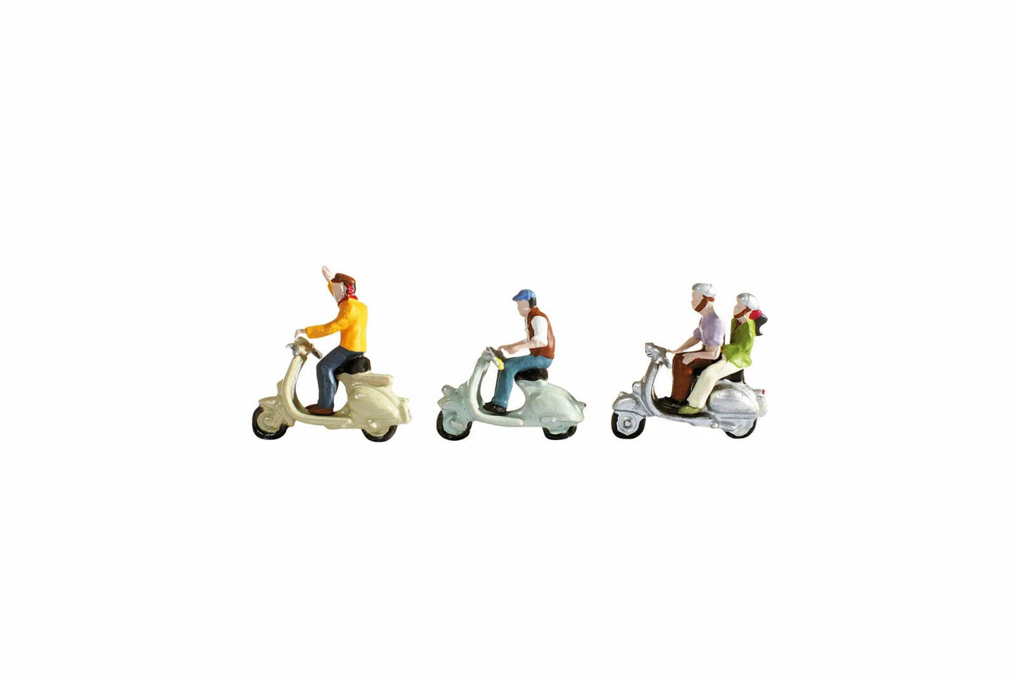 Noch 15910 Gauge H0 Scooter drivers   1:87