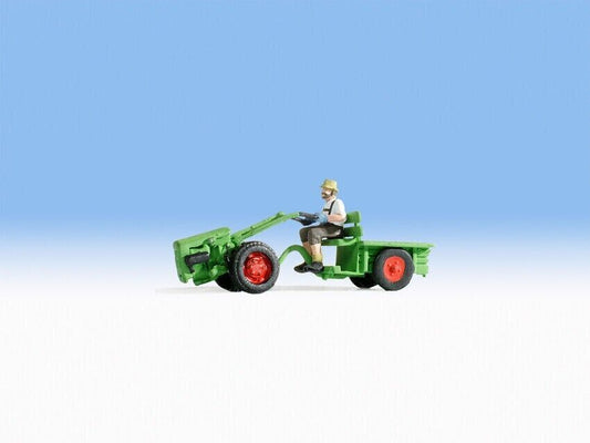 Noch 16750 Two Wheel Tractor W/Fig H0 Scale Figure