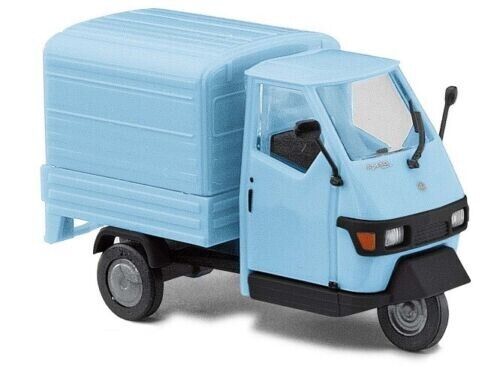 Busch 48440 - 1/87/H0 piaggio ape 50, Celeste  1:87