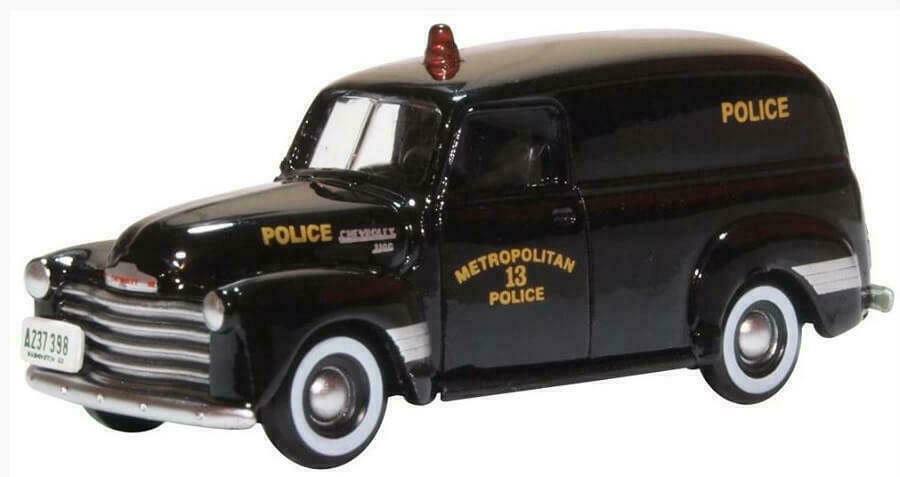 oxford Chevrolet Panel Van 1950 Washington DC Police Product Code: 87CV50002