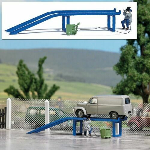 Busch 8853 - Tt Gauge - Action Set: Repair Ramp - New   Tt Gauge