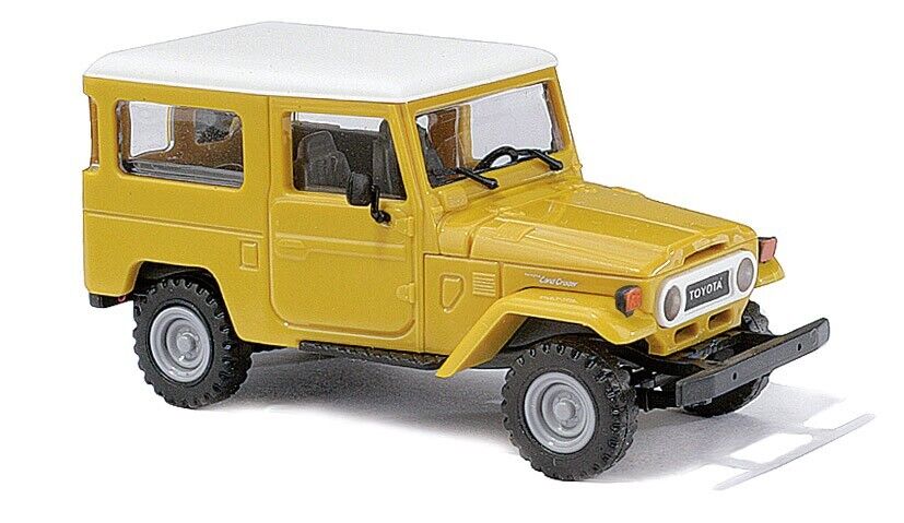 Busch 43034 Toyota Land Cruiser, Gelb  1:87