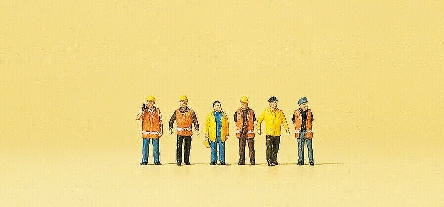 Preiser 79154 Workers in protective clothing  1:160 SCALE