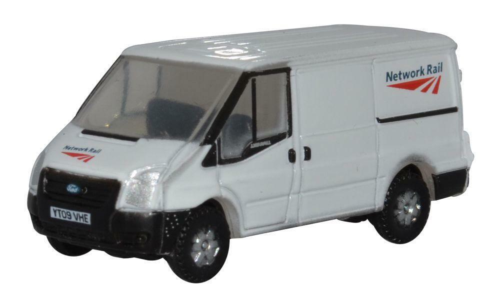 Oxford Diecast   NFT023 Ford Transit Mk5 SWB Low Roof Network Rail 1:148