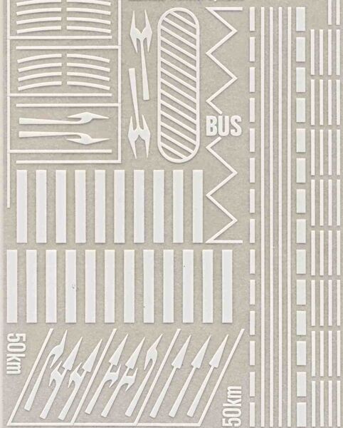 busch 7197 road markings spur  n 1:160