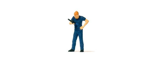 Preiser 28202 Fireman with radio set 1:87