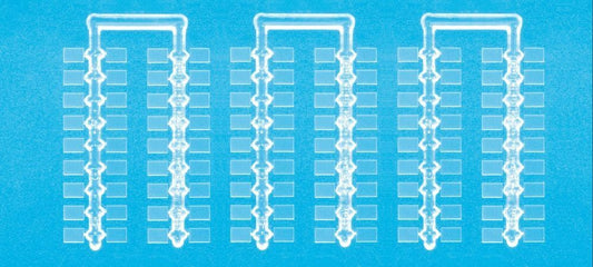 Preiser   97001  clear bases   1:160   108  pieces