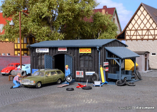 vollmer  45602 H0 Service station1:87