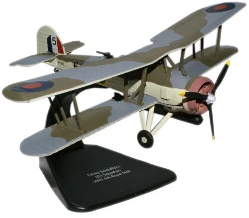 oxford   AC025 Diecast Fairey Swordfish 1:72 Scale Model