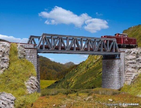 vollmer   47800 N Steel truss bridge, straight 1:160