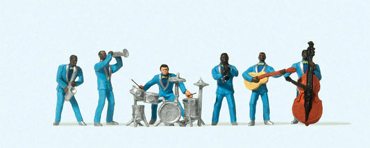 Preiser 10112 h0 figuras "jazz-Band" neu  OVP 1:87