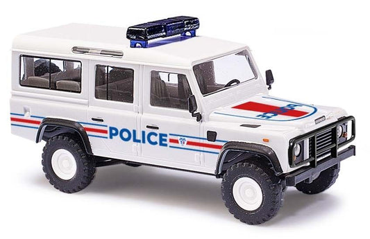 BUSCH 50366 Land Rover Defender de la police nationale   Police France 1:87