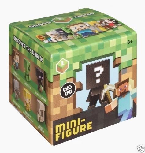 Minecraft Blind Box Mystery Pack Toy (1 Box)