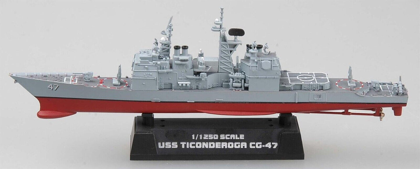 Easy model  37401   1/1250 USS Ticonderoga, CG-47