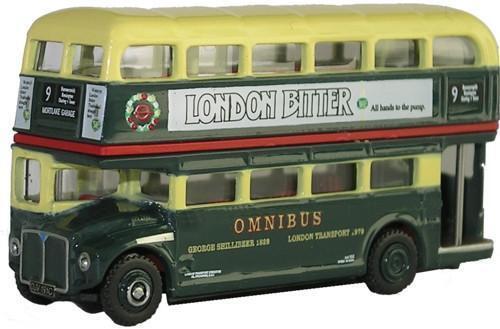 Oxford Diecast NRM002 Shillibeer Routemaster Bus - 1:148 Scale