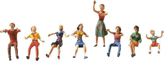 Kirmes - Figuren Set 1, Faller Figuren Miniaturwelten H0 (1:87), Art. 153050