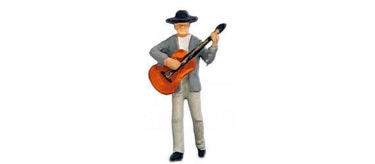 Preiser 29067 -Standing Guitar Player H0 1:87