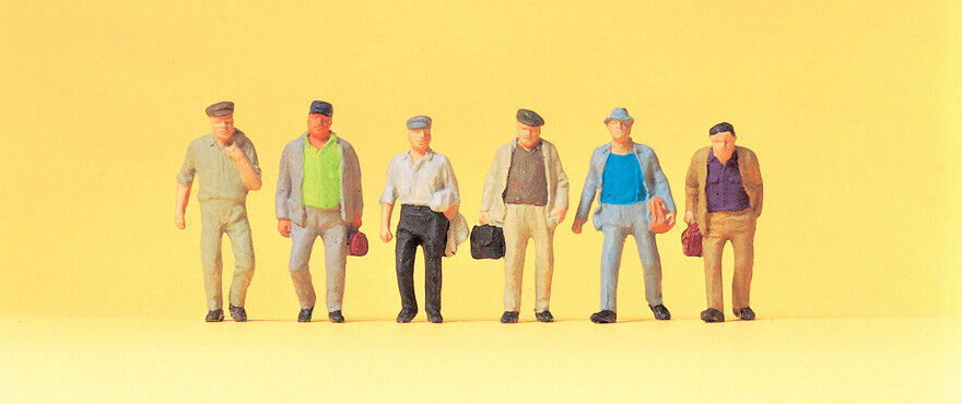 Preiser 14086  Male commuters 1:87