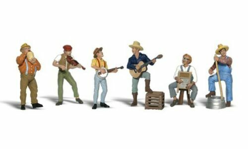 WOODLAND SCENICS a1901 MUSIC FIGURES 1:87