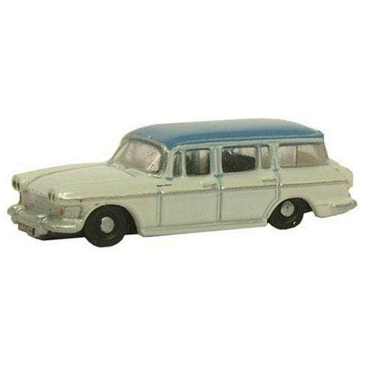 Oxford Diecast Nss005 Humber Super Snipe White/blue - N Gauge