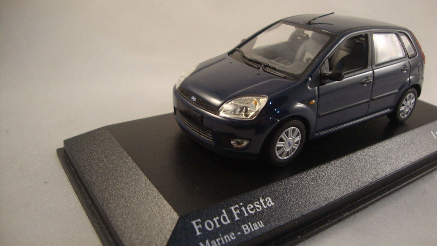 Minichamps 400081104 Ford Fiesta -2001- Blue 1:43