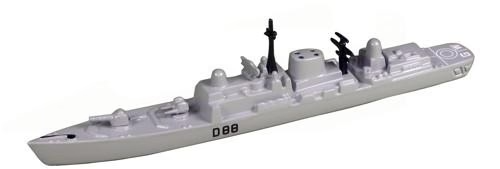 TRIANG HMS Glasgow D88 - 1:1200 Scale   1:1200 scale Tri-ang ships minic