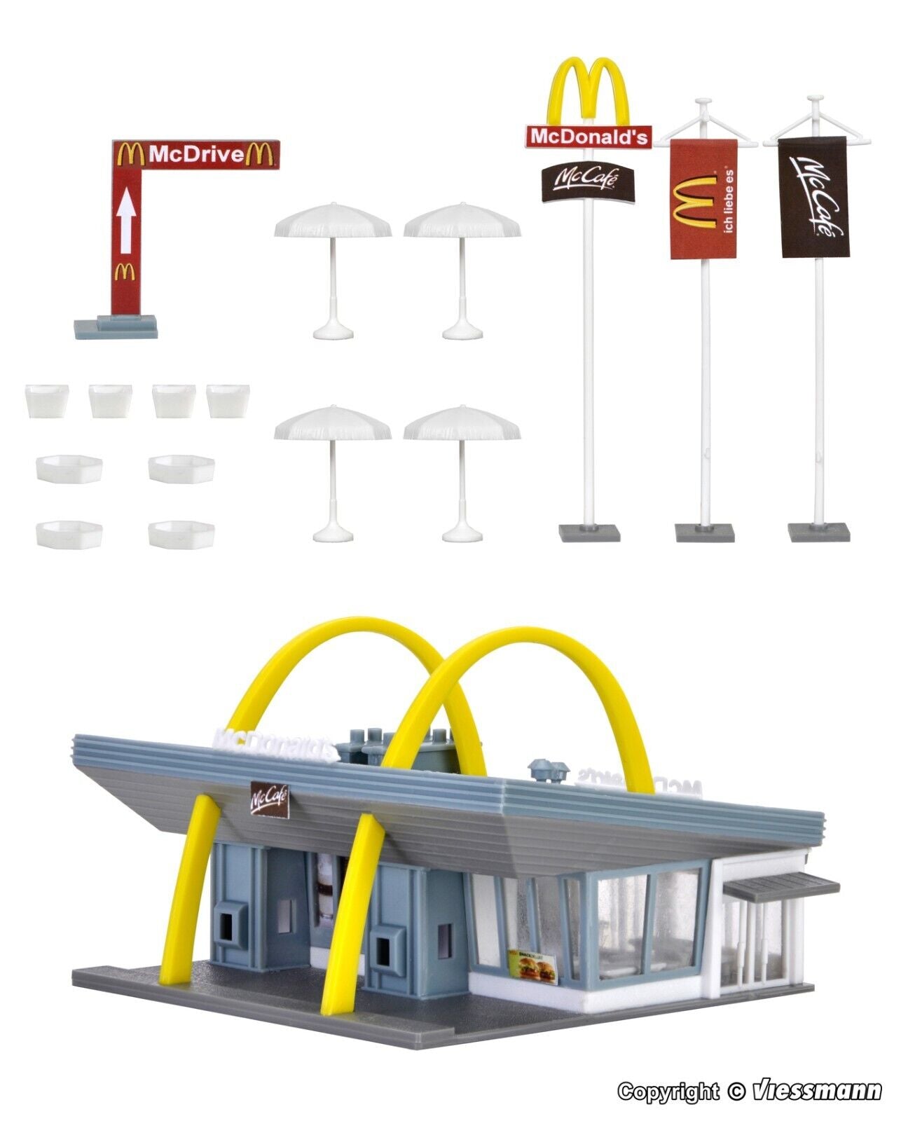 vollmer  47765 N McDonald`s fast food restaurant with McDrive 1:160