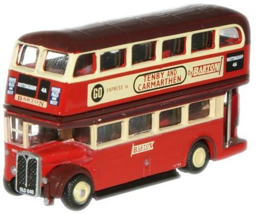 Oxford Diecast Barton Transport RTL Bus - N  Scale Product Code: NRTL003