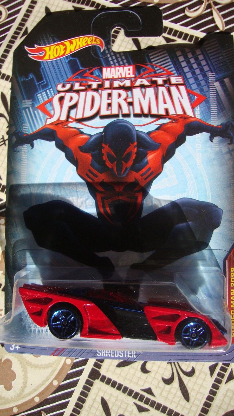 Hot wheels Marvel Ultimate Spider-man SHREDSTER CMJ79 1:64